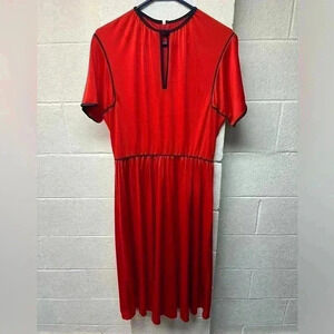 Doncaster vintage red dress.